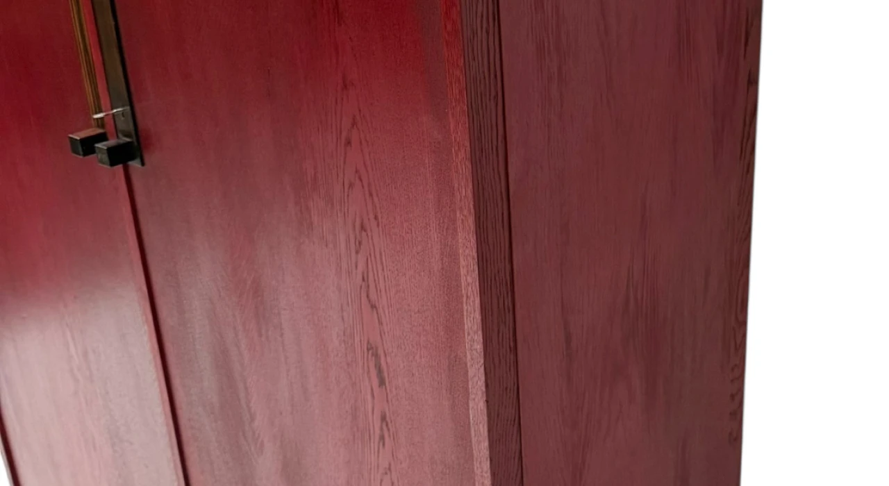 Art Deco Modernist Armoire by A.H. Jansen for L.O.V. Oosterbeek, 1920s 2